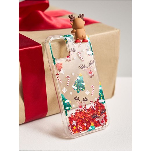 Sinsay - Świąteczne etui na iPhone 11/XR z motywem renifera - wielobarwny - id: 619CH-MLC - marki Sinsay - 187225500 Sinsay - Świąteczne etui na iPhone 11/XR z motywem renifera - wielobarwny ze sklepu Sinsay w kategorii Etui - zdjęcie 187225500