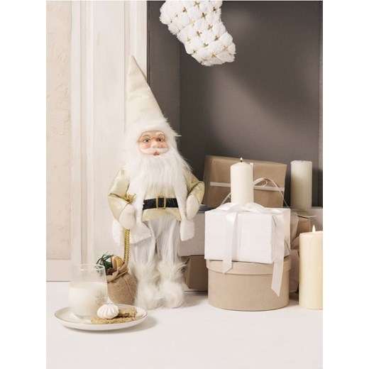 Sinsay - Dekoracja świąteczna w kształcie świętego Mikołaja - złoty ze sklepu Sinsay w kategorii Dekoracje bożonarodzeniowe - zdjęcie 187225533
