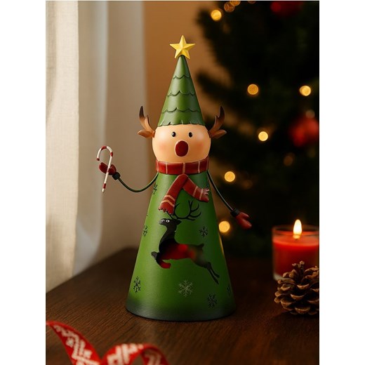 Sinsay - Świąteczny świecznik z żelaza z motywem elfa - wielobarwny ze sklepu Sinsay w kategorii Dekoracje bożonarodzeniowe - zdjęcie 187225624