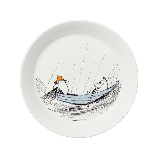 Moomin Talerzyk deserowy &quot;True to its origins&quot; w kolorze białym - Ø 19 cm ze sklepu Limango Polska w kategorii Naczynia - zdjęcie 187226700