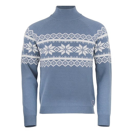 Peak Mountain Sweter "Clyde" w kolorze błękitnym - id: 17855046 - marki Peak Mountain - 187226944 Peak Mountain Sweter "Clyde" w kolorze błękitnym ze sklepu Limango Polska w kategorii Swetry męskie - zdjęcie 187226944
