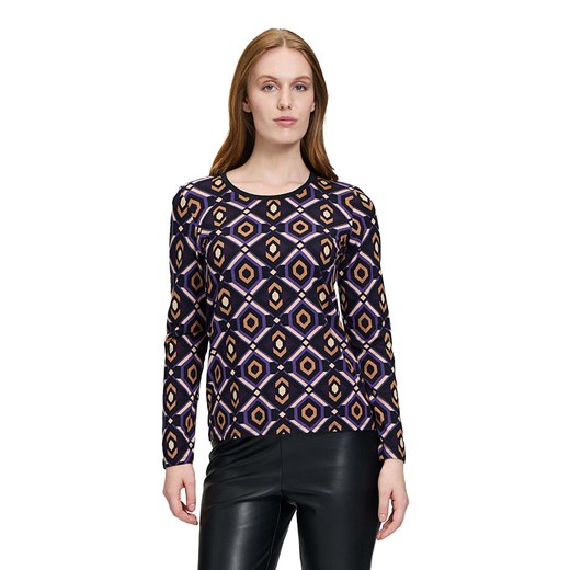 Betty Barclay Koszulka w kolorze czarno-fioletowo-brązowym ze sklepu Limango Polska w kategorii Bluzki damskie - zdjęcie 187227092