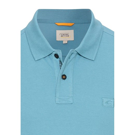 Camel Active Koszulka polo w kolorze błękitnym Camel Active L okazja Limango Polska