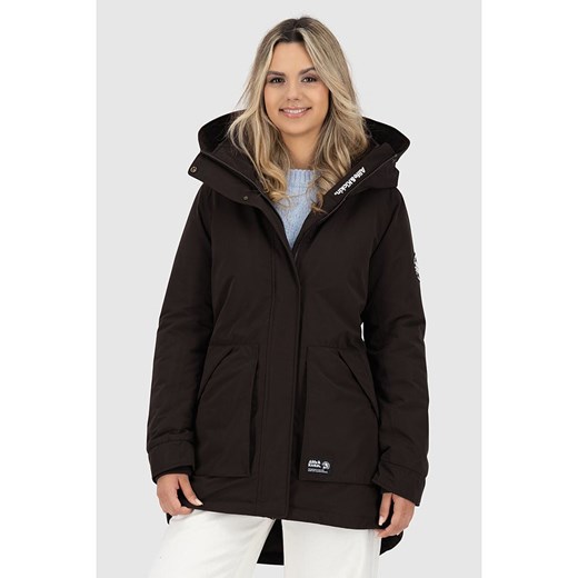 alife and kickin Parka "FloraAK" w kolorze brązowym Alife And Kickin L okazja Limango Polska