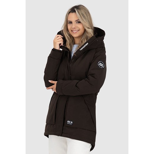 alife and kickin Parka "FloraAK" w kolorze brązowym Alife And Kickin M okazja Limango Polska
