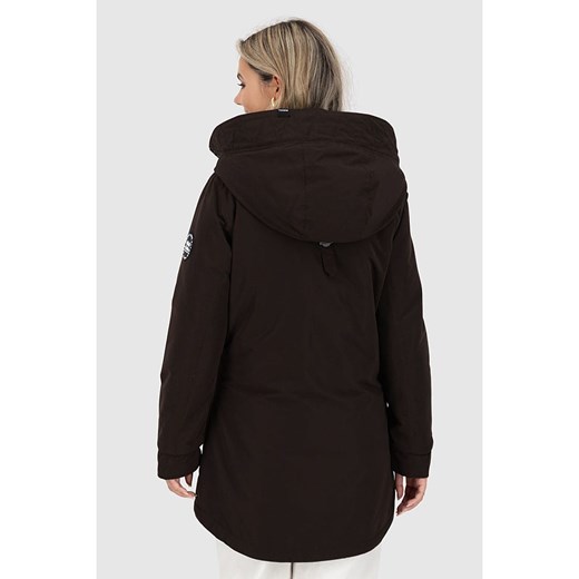 alife and kickin Parka "FloraAK" w kolorze brązowym Alife And Kickin L promocja Limango Polska