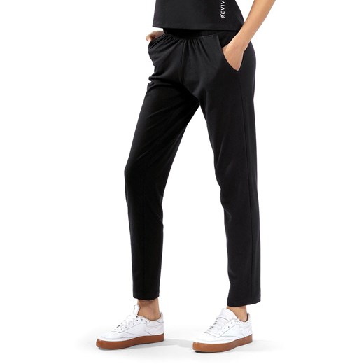 Reviver F9522 Spodnie dres, czarny ze sklepu kontri.pl w kategorii Spodnie damskie - zdjęcie 187229011