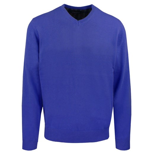 Męski, Bawełniany Sweter w Serek (V-neck) - Adriano Guinari - Charbowy SWADGaw25MAZARINEv - id: 24264 - marki Adriano Guinari - 187229073 Męski, Bawełniany Sweter w Serek (V-neck) - Adriano Guinari - Charbowy SWADGaw25MAZARINEv ze sklepu JegoSzafa.pl w kategorii Swetry męskie - zdjęcie 187229073