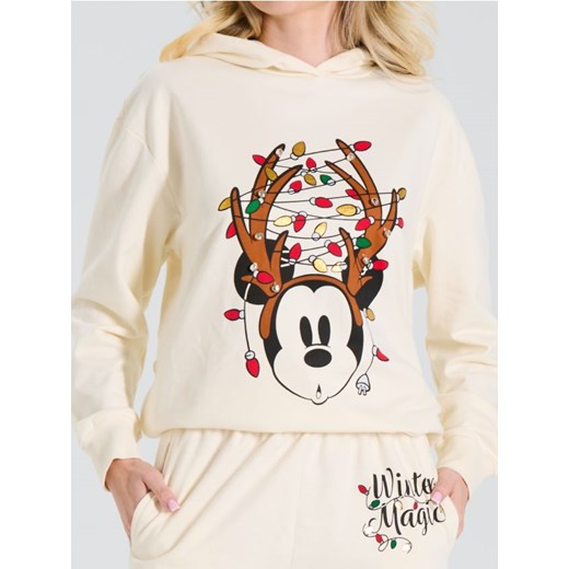 Sinsay - Bluza Myszka Miki - kremowy ze sklepu Sinsay w kategorii Bluzy damskie - zdjęcie 187229620