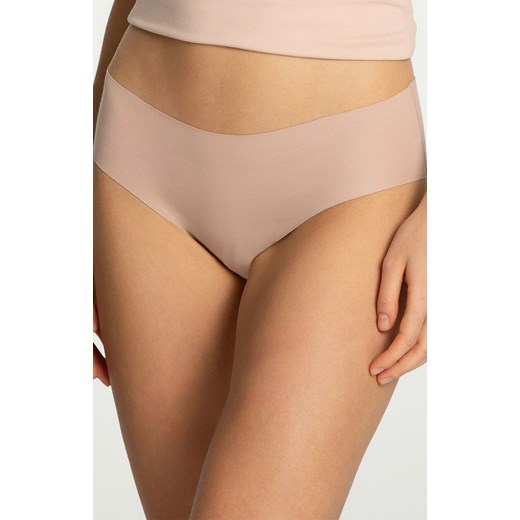 Julimex bezszwowe figi damskie beżowe Cotton Mood Classic, Kolor beżowy, Rozmiar 2XL, Julimex ze sklepu Primodo w kategorii Majtki damskie - zdjęcie 187229821