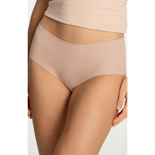 Julimex bezszwowe figi damskie beżowe Cotton Mood Maxi, Kolor beżowy, Rozmiar 2XL, Julimex ze sklepu Primodo w kategorii Majtki damskie - zdjęcie 187229830