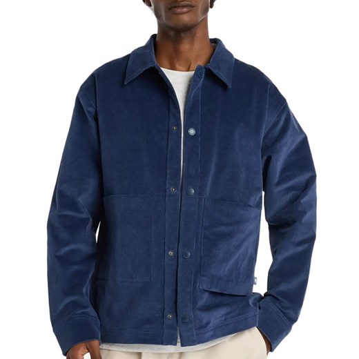 Koszula męska New Balance MT53524NNY - granatowa ze sklepu streetstyle24.pl w kategorii Koszule męskie - zdjęcie 187230263