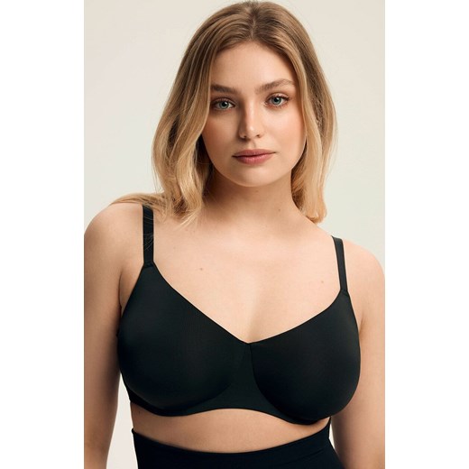 Esotiq biustonosz minimizer czarny Subtelle 44248-99X, Kolor czarny, Rozmiar 70E, Esotiq ze sklepu Intymna w kategorii Biustonosze - zdjęcie 187230534