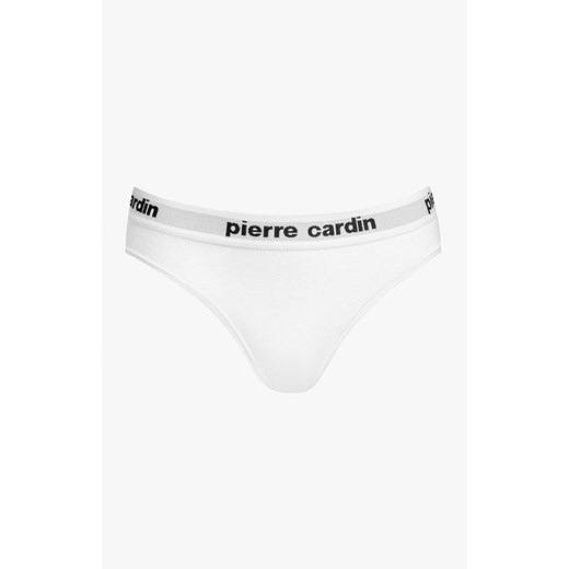 Bawełniane majtki brazyliany białe Mandorla, Kolor biały, Rozmiar S, Pierre Cardin - id: 221412 - marki Pierre Cardin - 187230650 Bawełniane majtki brazyliany białe Mandorla, Kolor biały, Rozmiar S, Pierre Cardin ze sklepu Intymna w kategorii Majtki damskie - zdjęcie 187230650