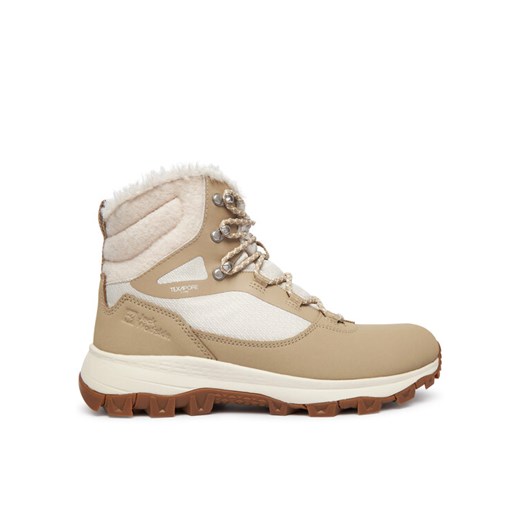 Trekkingi Jack Wolfskin Everquest Texapore High W 4053591 Beżowy ze sklepu eobuwie.pl w kategorii Buty trekkingowe damskie - zdjęcie 187231703