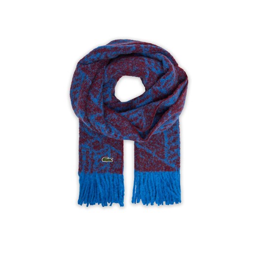 Szalik Lacoste RE0804 Niebieski ze sklepu eobuwie.pl w kategorii Szaliki i chusty damskie - zdjęcie 187231721