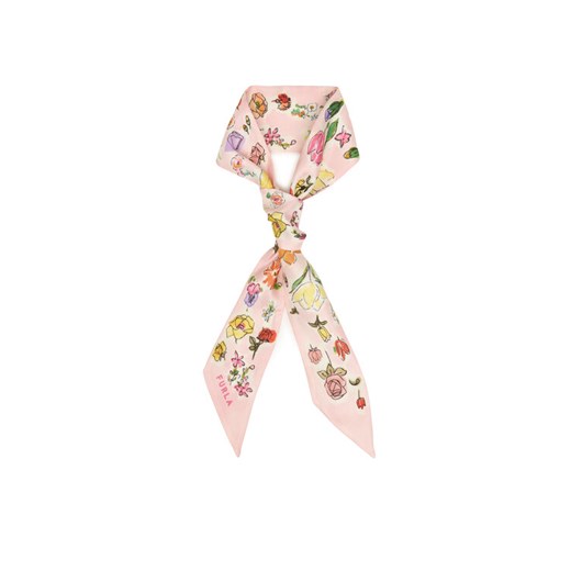 Apaszka Furla WT00022 BX3853 TAZ00 Różowy ze sklepu eobuwie.pl w kategorii Szaliki i chusty damskie - zdjęcie 187231764