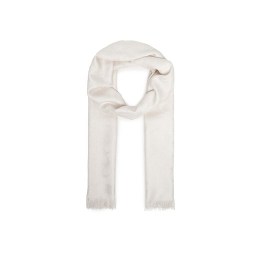 Szal Coach 29CO100562 Écru ze sklepu eobuwie.pl w kategorii Szaliki i chusty damskie - zdjęcie 187231780