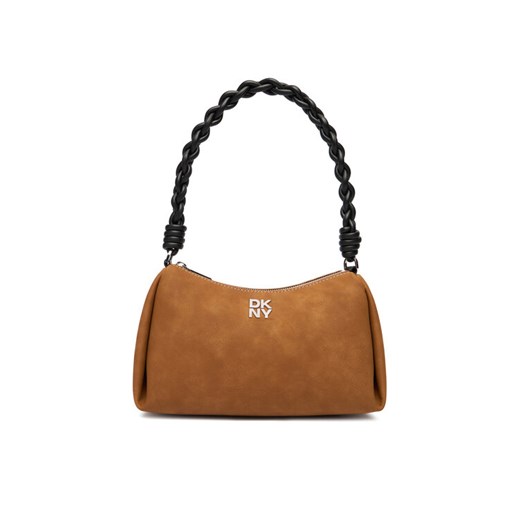 Torebka DKNY Remy R533ME54 Brązowy ze sklepu eobuwie.pl w kategorii Listonoszki - zdjęcie 187231803