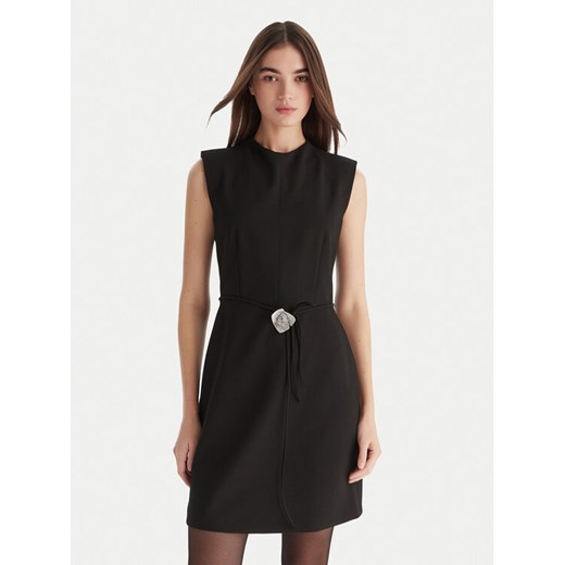HUGO Sukienka koktajlowa Kelendi 50547655 Czarny Slim Fit ze sklepu MODIVO w kategorii Sukienki - zdjęcie 187233092