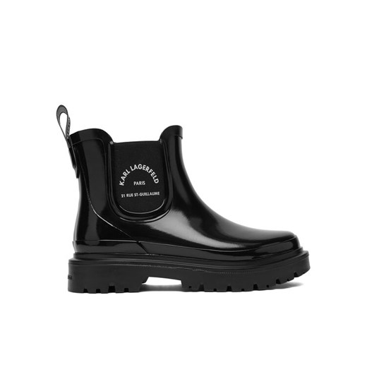 KARL LAGERFELD Kalosze KL47140 Czarny ze sklepu MODIVO w kategorii Kalosze damskie - zdjęcie 187233141