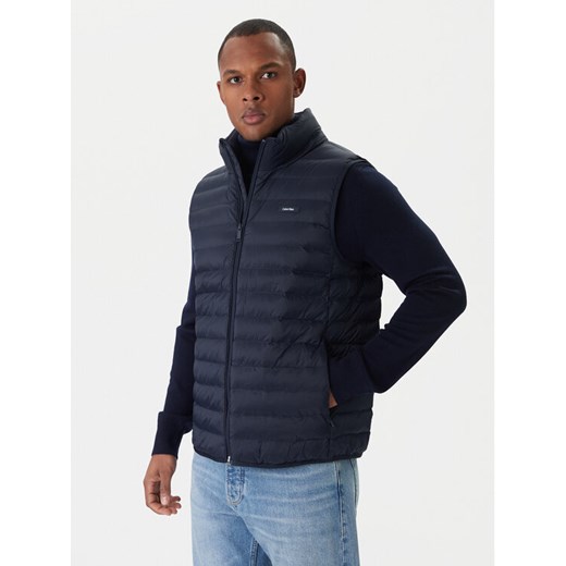 Calvin Klein Kamizelka LV04LC509G Granatowy Regular Fit - id: 0000305360922 - marki Calvin Klein - 187233151 Calvin Klein Kamizelka LV04LC509G Granatowy Regular Fit ze sklepu MODIVO w kategorii Kamizelki męskie - zdjęcie 187233151