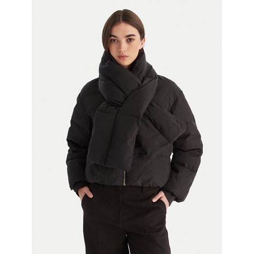 Calvin Klein Kurtka puchowa LV044D518G Czarny Regular Fit - id: 0000305379733 - marki Calvin Klein - 187233230 Calvin Klein Kurtka puchowa LV044D518G Czarny Regular Fit ze sklepu MODIVO w kategorii Kurtki damskie - zdjęcie 187233230