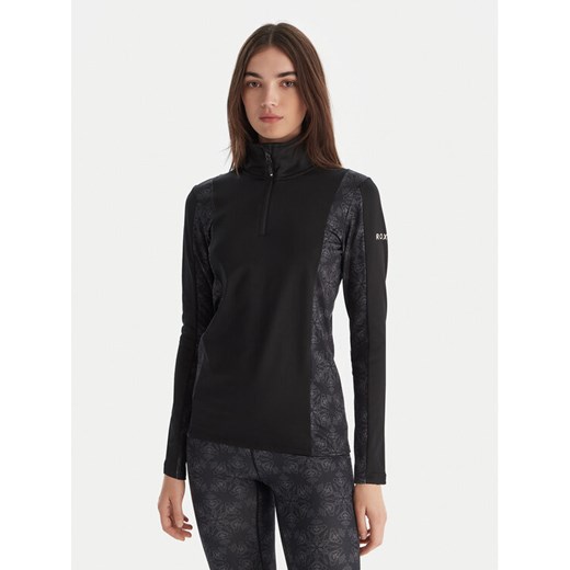 Roxy Bielizna termoaktywna górna Daybreak Brushed Half Zip ERJLW03054 Czarny Slim Fit - id: 0000305646835 - marki ROXY - 187233274 Roxy Bielizna termoaktywna górna Daybreak Brushed Half Zip ERJLW03054 Czarny Slim Fit ze sklepu MODIVO w kategorii Bielizna termoaktywna damska - zdjęcie 187233274