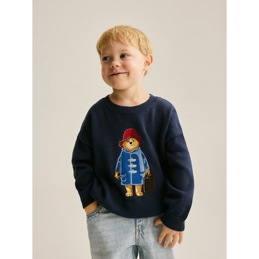 Reserved - Sweter Paddington - granatowy ze sklepu Reserved w kategorii Swetry chłopięce - zdjęcie 187235381