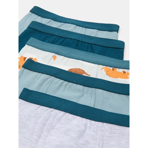 Sinsay - Bokserki 5 pack - wielobarwny Sinsay 122/128 (7-8 l) Sinsay