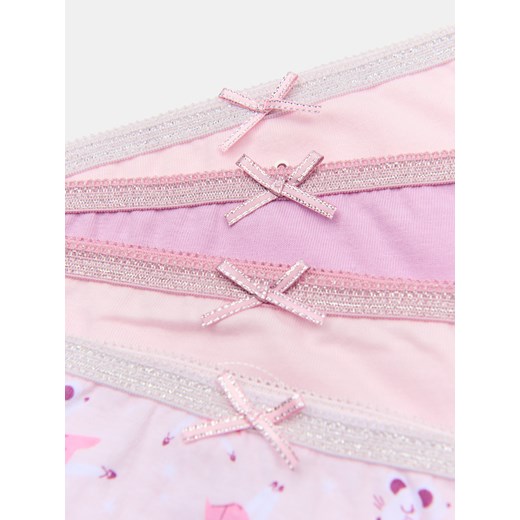 Sinsay - Majtki 4 pack - wielobarwny Sinsay 110/116 (4-6 l) Sinsay