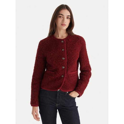 Guess Kożuch W5BL69 W3860 Czerwony Regular Fit - id: 0000305463203 - marki Guess - 187236351 Guess Kożuch W5BL69 W3860 Czerwony Regular Fit ze sklepu MODIVO w kategorii Kożuchy - zdjęcie 187236351