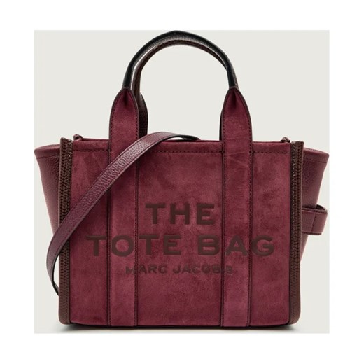 Marc Jacobs Kuferek The Suede Small Tote Bag | zamsz - id: MJ255W000012510 - marki Marc Jacobs - 187236550 Marc Jacobs Kuferek The Suede Small Tote Bag | zamsz ze sklepu Gomez Fashion Store w kategorii Kuferki - zdjęcie 187236550
