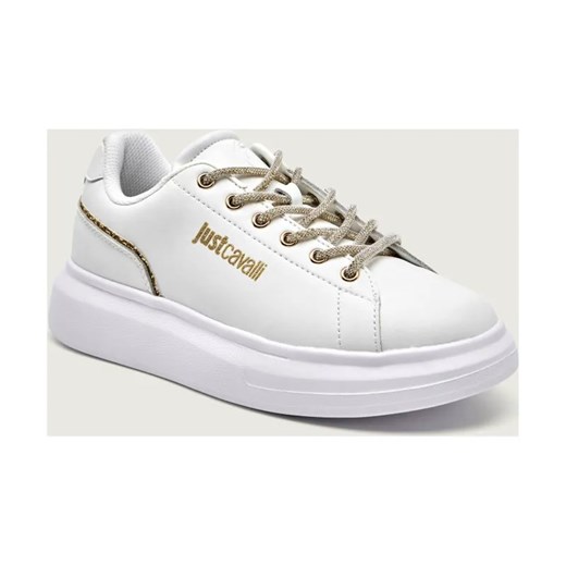 Just Cavalli Skórzane sneakersy FONDO URSA DIS. SB1 ze sklepu Gomez Fashion Store w kategorii Buty sportowe damskie - zdjęcie 187236582