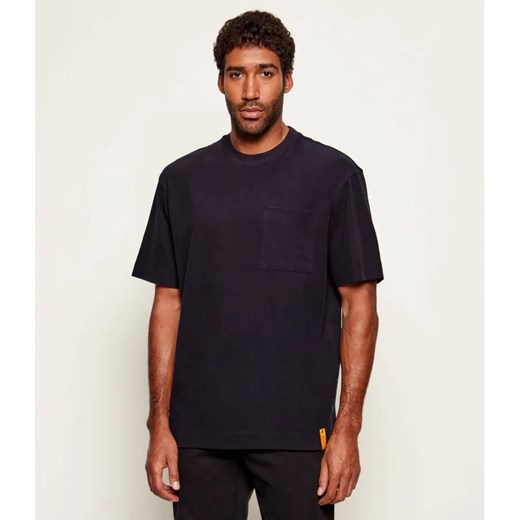 BOSS BLACK T-shirt C-Tames 180 BOSS X STEIFF | Relaxed fit ze sklepu Gomez Fashion Store w kategorii T-shirty męskie - zdjęcie 187236660