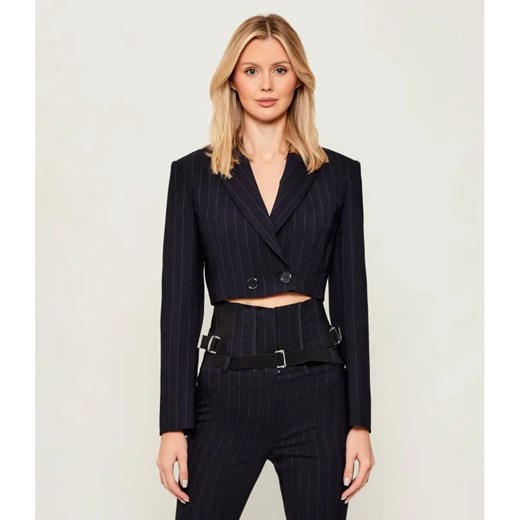 Pinko Marynarka SCAMORZA | Cropped Fit | z dodatkiem wełny ze sklepu Gomez Fashion Store w kategorii Marynarki damskie - zdjęcie 187236681