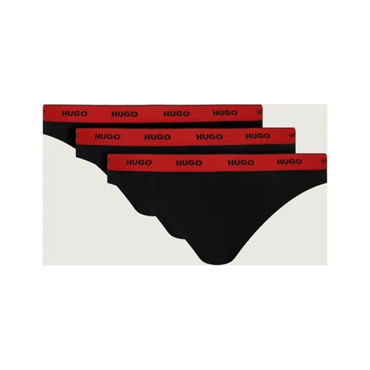HUGO Stringi 3-pack - id: BU255W000145005 - marki Hugo Boss - 187237482 HUGO Stringi 3-pack ze sklepu Gomez Fashion Store w kategorii Majtki damskie - zdjęcie 187237482