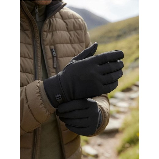 Sinsay - Rękawiczki - czarny - id: 182GC-99X - marki Sinsay - 187238121 Sinsay - Rękawiczki - czarny ze sklepu Sinsay w kategorii Rękawiczki męskie - zdjęcie 187238121