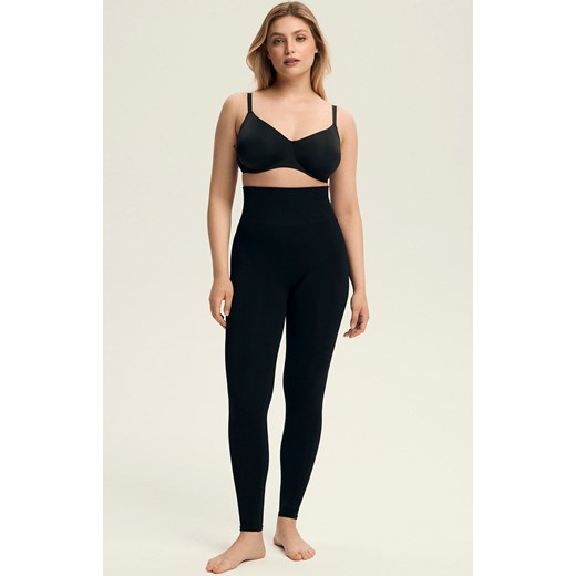 Esotiq legginsy modelujące czarne Shrinky 43961-99X, Kolor czarny, Rozmiar L, Esotiq ze sklepu Primodo w kategorii Spodnie damskie - zdjęcie 187238653