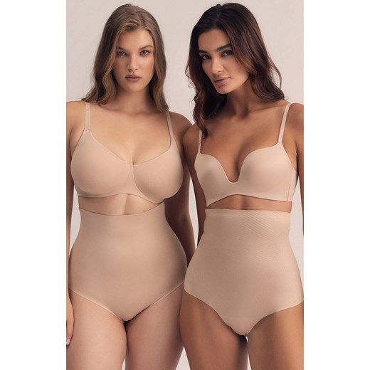 Esotiq damskie majtki modelujące beżowe Smooth 43934-80X, Kolor beżowy, Rozmiar L, Esotiq ze sklepu Primodo w kategorii Bielizna wyszczuplająca - zdjęcie 187238672