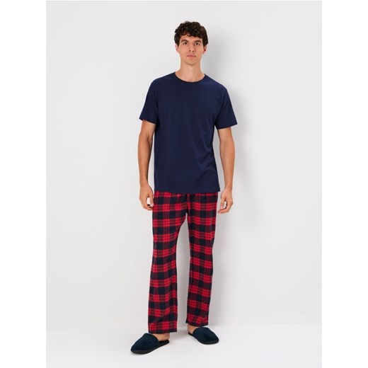Sinsay - Bawełniana piżama dwuczęściowa - wielobarwny ze sklepu Sinsay w kategorii Piżamy męskie - zdjęcie 187239221