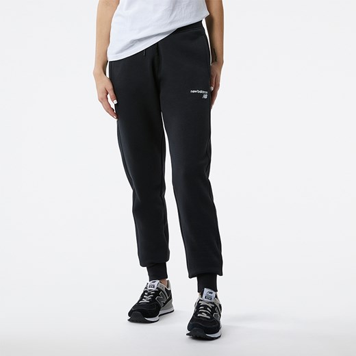 Spodnie damskie New Balance WP03805BK – czarne ze sklepu New Balance Poland w kategorii Spodnie damskie - zdjęcie 187240414