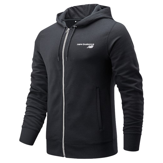 Bluza męska New Balance MJ03907BK – czarna - id: 3204541 - marki New Balance - 187240482 Bluza męska New Balance MJ03907BK – czarna ze sklepu New Balance Poland w kategorii Bluzy męskie - zdjęcie 187240482