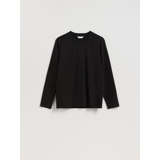 Reserved - Longsleeve regular z przeszyciami - ciemnoszary - id: 684HO-90X - marki Reserved - 187240941 Reserved - Longsleeve regular z przeszyciami - ciemnoszary ze sklepu Reserved w kategorii T-shirty męskie - zdjęcie 187240941