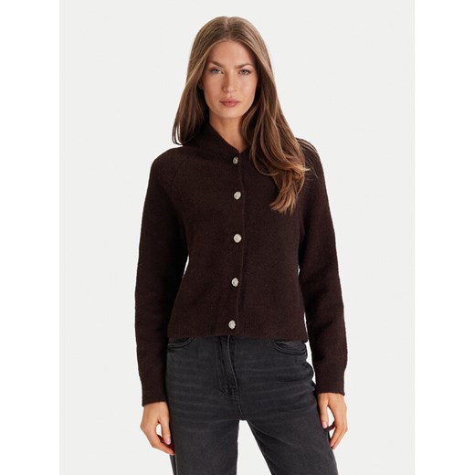 Morgan Kardigan 252-MPACK Brązowy Regular Fit ze sklepu MODIVO w kategorii Swetry damskie - zdjęcie 187241621