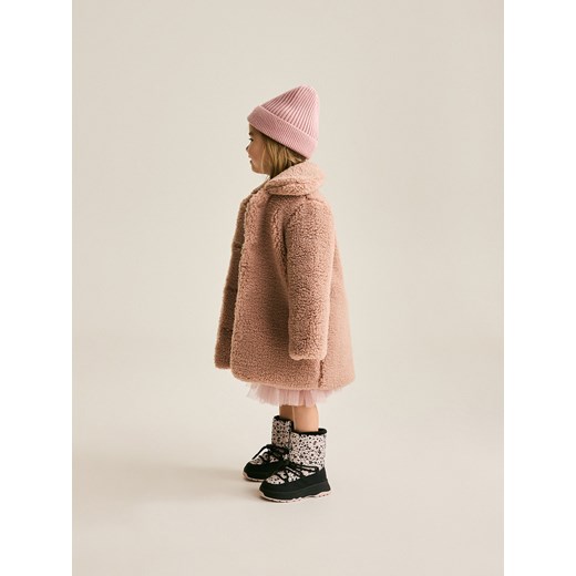 Reserved - Ocieplane śniegowce z wiązaniem - czarny ze sklepu Reserved w kategorii Buty zimowe dziecięce - zdjęcie 187244381