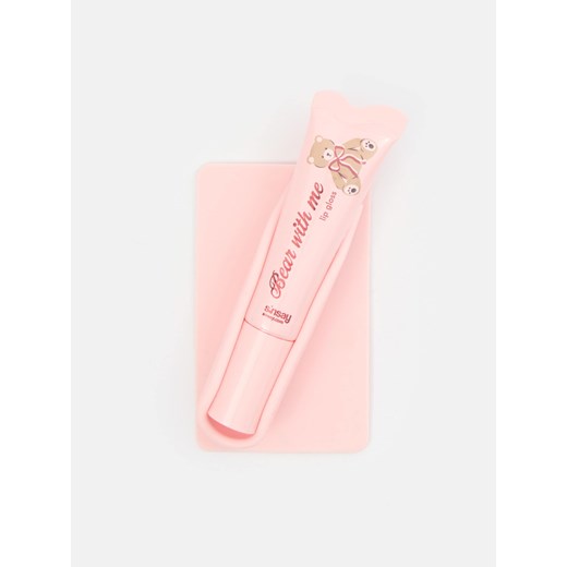 Sinsay - Błyszczyk do ust i uchwyt na błyszczyk - różowy Sinsay One Size Sinsay