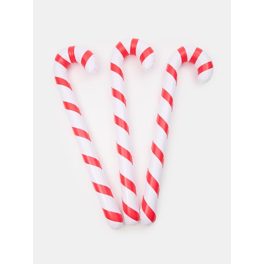 Sinsay - Dekoracja świąteczna 3 pack - wielobarwny Sinsay One Size Sinsay