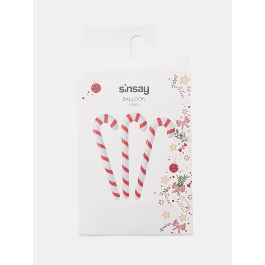 Sinsay - Dekoracja świąteczna 3 pack - wielobarwny Sinsay One Size Sinsay
