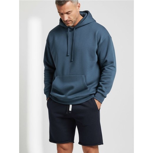 Sinsay - Szorty slim fit - granatowy ze sklepu Sinsay w kategorii Spodenki męskie - zdjęcie 187246162